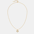 Golden Love' Gold Crystal Necklace