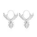 Guardian Angel Statement Earrings