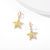 Hollow Star & Flower Earrings