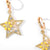 Hollow Star & Flower Earrings