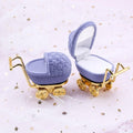 Lavender Baby Carriage Jewelry Box