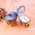Lavender Baby Carriage Jewelry Box