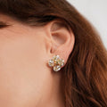 Margie Crystal Pearl Earrings
