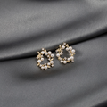 Pearl & Crystal Wreath Earrings