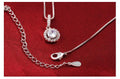 Necklace 925 Sterling Silver Zircon Necklaces FHN049