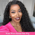 Water Wave HD Lace Frontal Human Hair Wigs