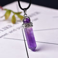 Raw Crystal Pendant Necklace