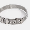 Sabrina Silver Mesh Belt Bracelet