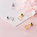 ‘Simple Love’ Heart Earrings